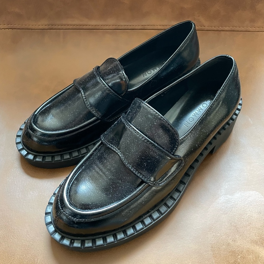 Unbranded Black Loafers 37